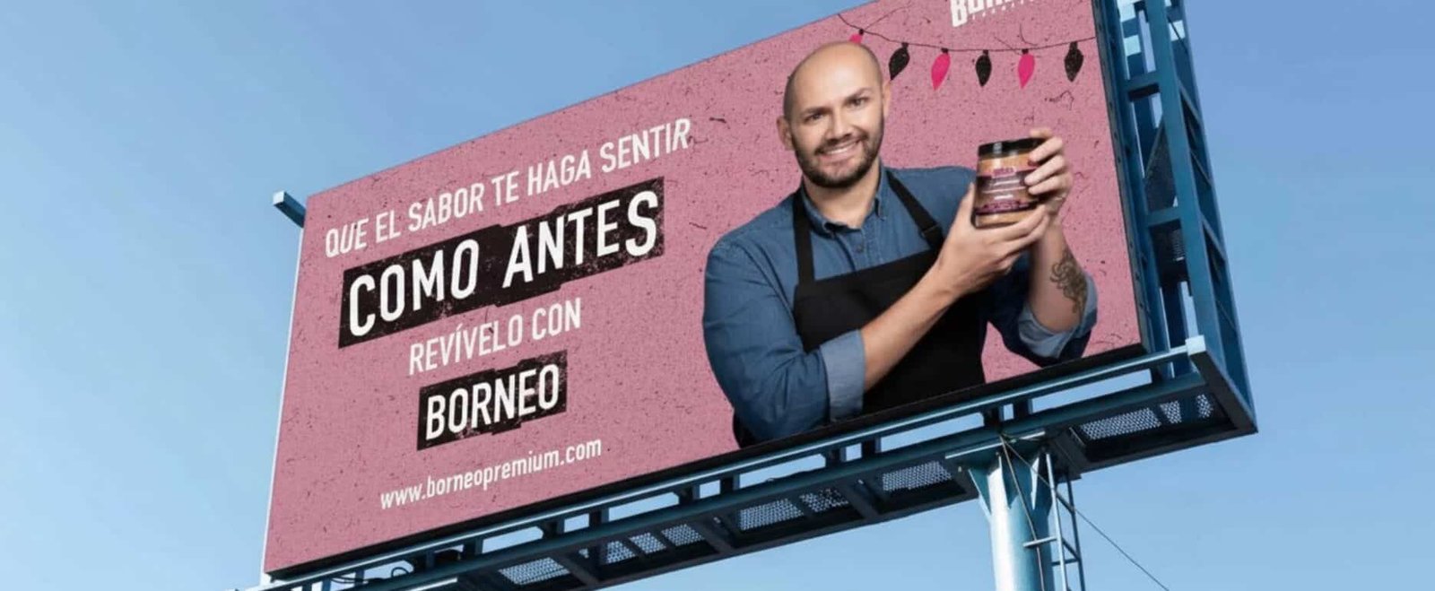 campaña navideña Borneo
